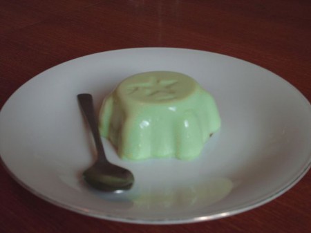 Budino cremoso al pistacchio